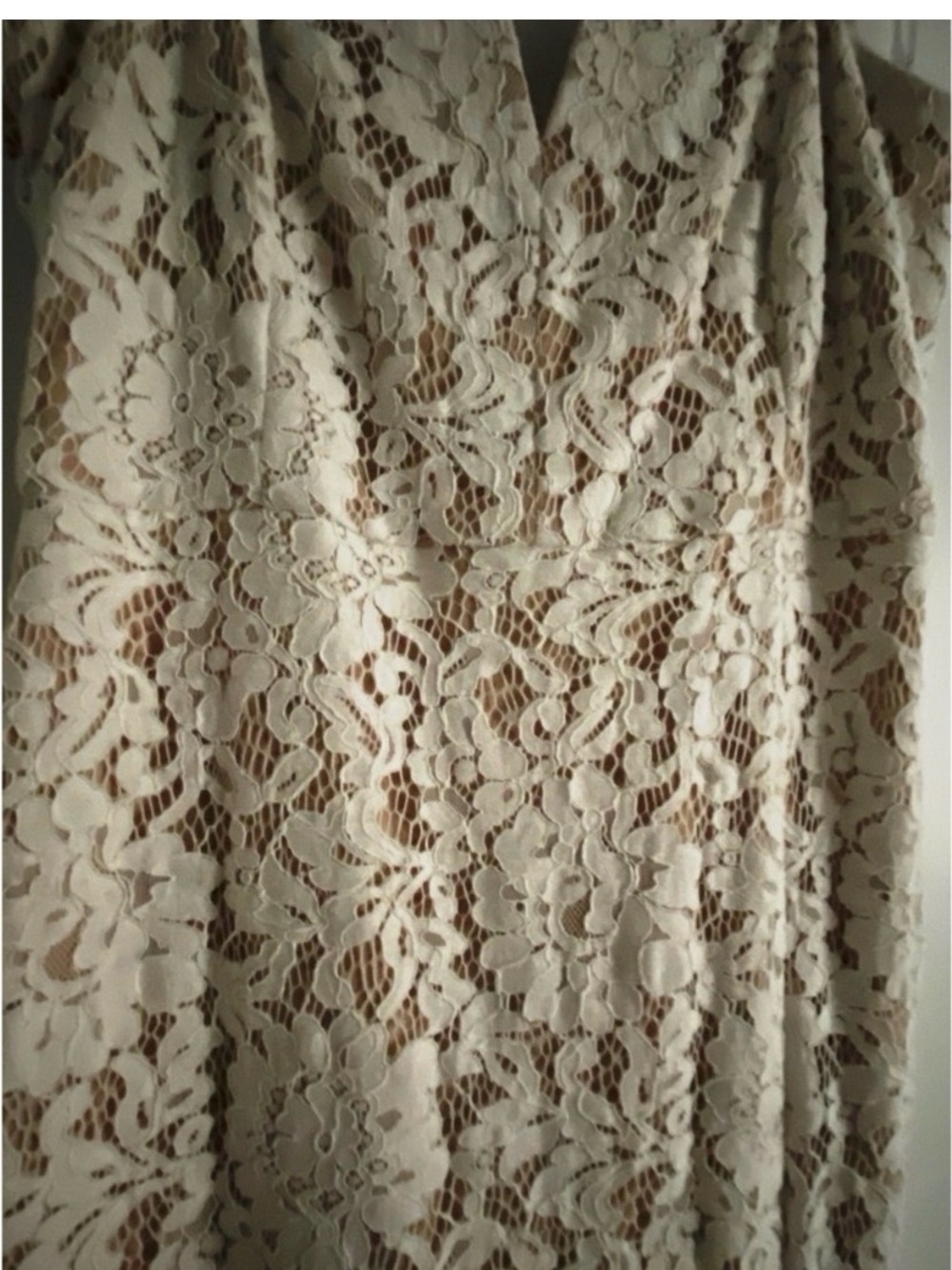 LULUS White Lace Dress - Picture 7 of 9
